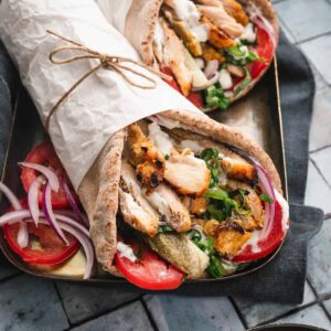 Grilled Chicken or Beef Shawarma