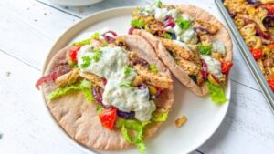 Vegetarian Souvlaki