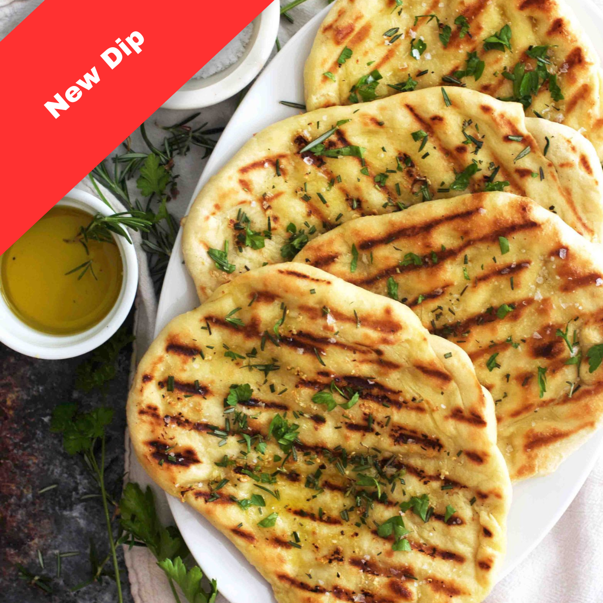 Za'atar Bread - Zest Gyro & Mediterranean Grill