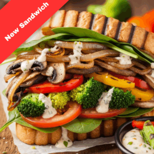 Grilled Vegetable Sandwich