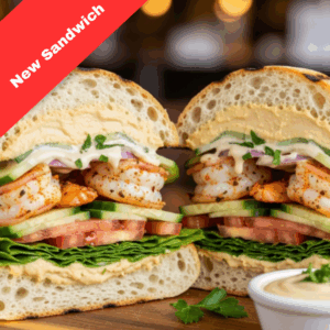 Grilled Shrimp Sandwich